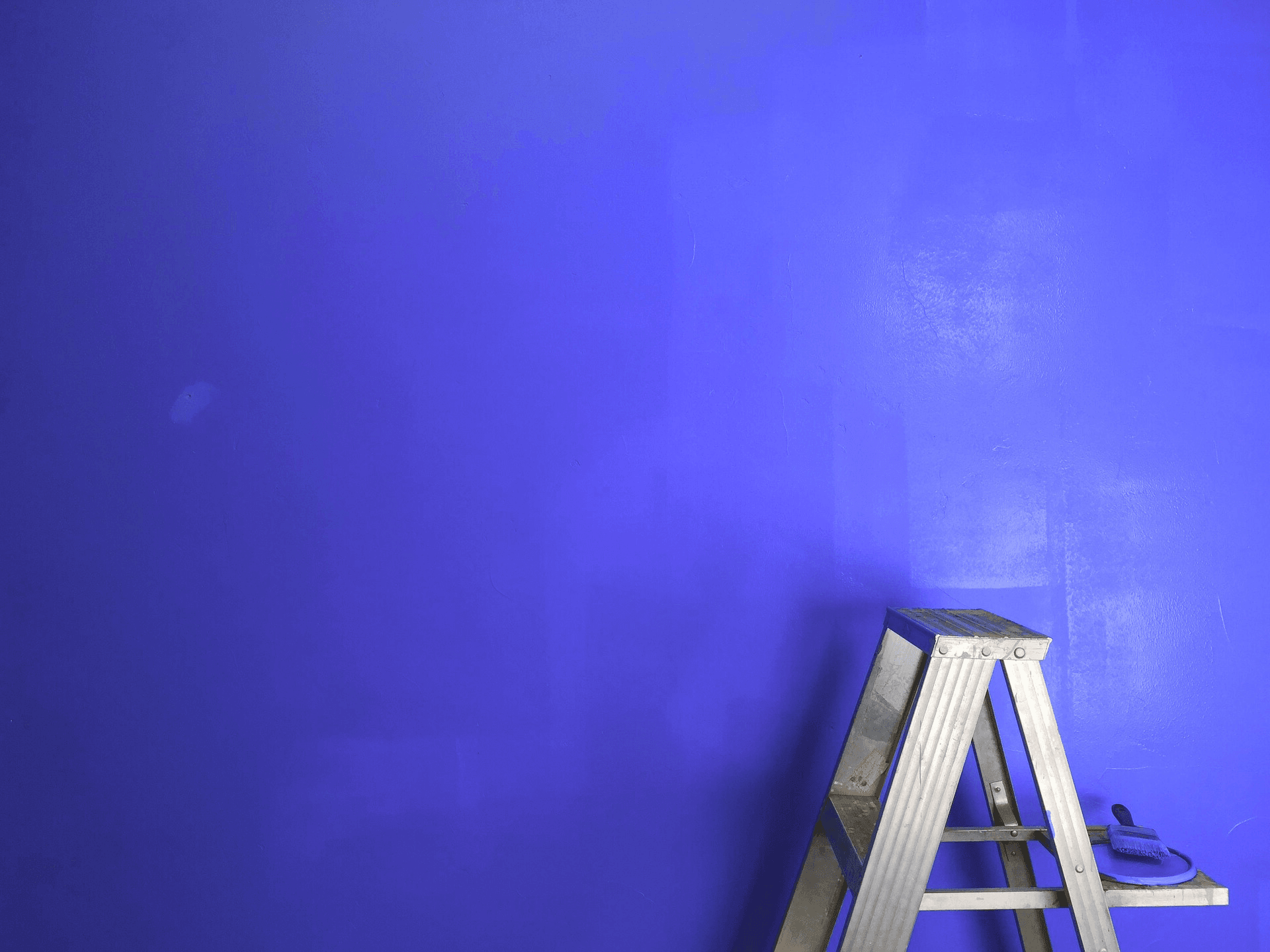 Purple ladder